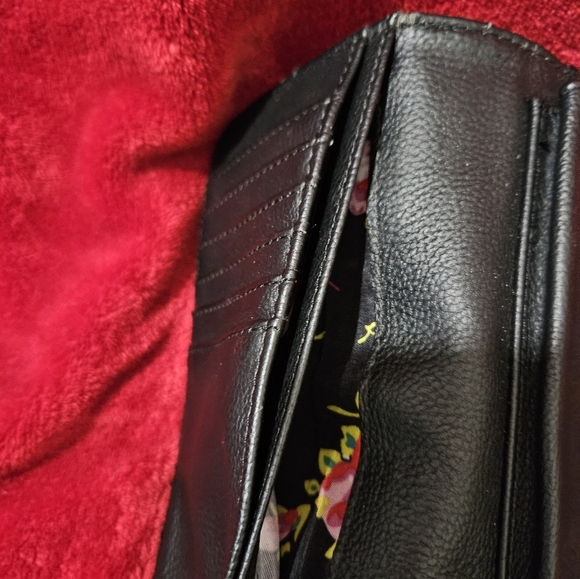 Betsey Johnson Xocelly-B Wristlet Wallet Very Light Pink & Animal Print Tri-fold - Picture 4 of 12